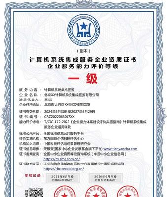 計(jì)算機(jī)系統(tǒng)集成服務(wù)企業(yè)資質(zhì)證書 投標(biāo)加分的利器，ESCE認(rèn)證多網(wǎng)可查